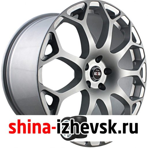 Колесный диск Alcasta M34 9.5xR20 5×114.3 ET50 DIA66.1 серебристый полированный в Ижевске